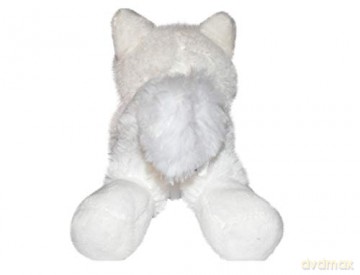 Wild Republic 16224, Arctic Fox Hugems Plush, Cuddly Soft Toy, 18 cm