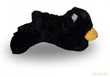 Wild Republic 16227, Black Bear Hugems Soft, Gifts for Kids, Cuddly Toy 18cm