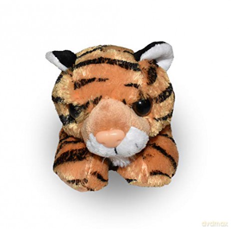 Wild Republic 16233, Tiger Hugems Soft, Gifts for Kids, Cuddly Toy 18cm, 7 inch