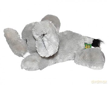 Wild Republic 16239, African Elephant Hugems Soft, Gifts for Kids, Cuddly Toy, 18 cm for 3 years to 18 years