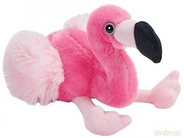 Wild Republic 16253, Flamingo Hugems Soft, Gifts for Kids, Cuddly Toy, 18 cm