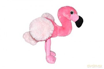 Wild Republic 16253, Flamingo Hugems Soft, Gifts for Kids, Cuddly Toy, 18 cm