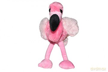 Wild Republic 16253, Flamingo Hugems Soft, Gifts for Kids, Cuddly Toy, 18 cm