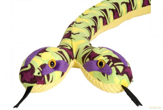 Wild Republic 17645 snakesss 54 siamese whirlpool Stuffed Animal Plush Toy