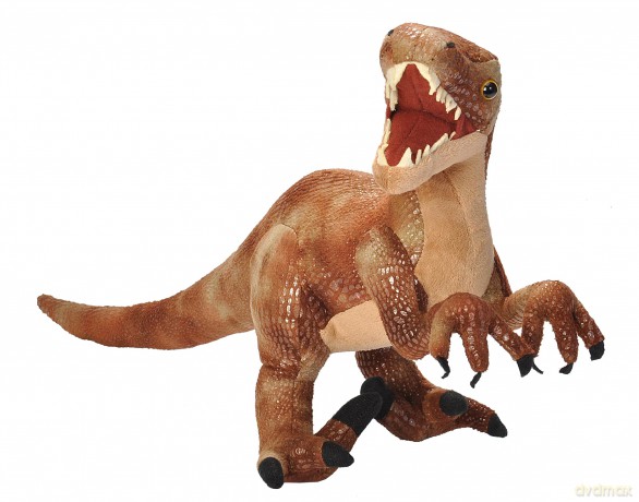 Wild Republic 17953 Velociraptor, Dinosaur Stuffed Animal, Plush Toy, Gifts for Kids, Dinosauria 17 Inches