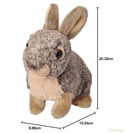 Wild Republic 18044 Bunny Cuddlekins Mini, 20 cm