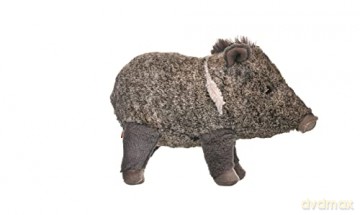 Wild Republic 18057 cuddlekins javelina 12" Stuffed Animal Plush Toy, Grey,white