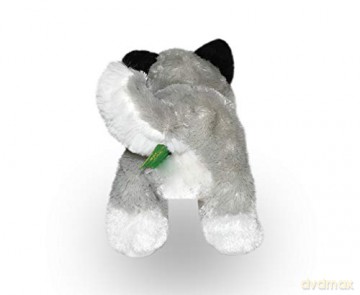 Wild Republic 18085 Husky, Hugems, Cuddly Soft Toy, Kids Gifts, 18 cm