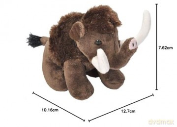 Wild Republic 18099 Wild Repubic Animal Plush Wooly Mammoth, Cuddlekins Cuddly Lil´s Toys, Kids Gifts, 13 cm, Multi