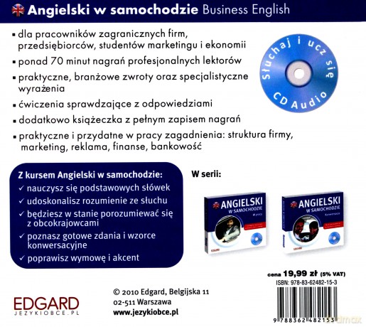 Angielski w samochodzie. Busiss English. Książka [Audiobook]