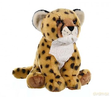 Wild Republic 19343 Cuddlekins Cheetah Cub Cuddly Soft toys, 30 cm