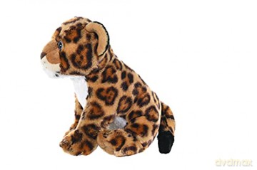 Wild Republic 19353 Jaguar Cub Plush Soft, Cuddlekins Cuddly Toys, Gifts for Kids 30 cm,Blue, 12"
