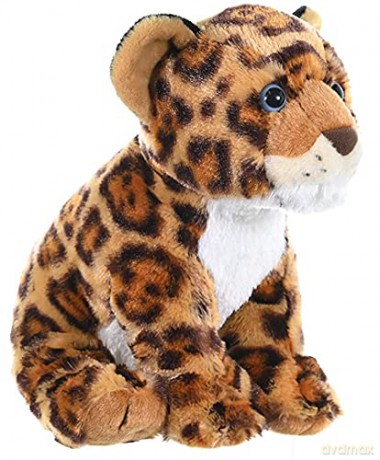 Wild Republic 19353 Jaguar Cub Plush Soft, Cuddlekins Cuddly Toys, Gifts for Kids 30 cm,Blue, 12"