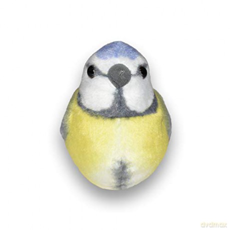 Wild Republic 19483 13-16 cm Blue Tit with Real Bird Calls Plush Toy