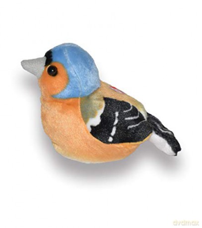 Wild Republic 19484 13-16 cm Chaffinch with Real Bird Calls Plush Toy