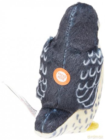 Wild Republic 19598 Faucon pelerin, animal en Pluszak avec son, cadeaux pour enfants, 13 cm Peregrine Falcon with Authentic Bird Sound, Soft Toy for Kids, 13cm, Blue-White