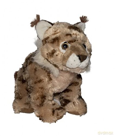 Wild Republic 19628 Baby Lynx Animal Cuddlekins Mini, 20 cm