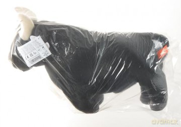 Wild Republic 20410 Spanish Bull, Soft, Cuddly Toy, Cuddlekins Mini, 30cm, Black