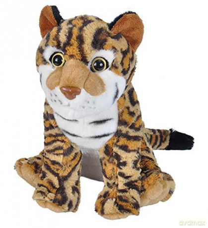 Wild Republic 21505 Plush Ocelot, Cuddlekins Cuddly Toys, Kids Gifts, 30 cm, Multi