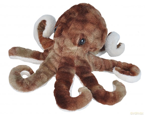 Wild Republic 21587 sea critters 11" octopus Stuffed Animal Plush Toy, Blue