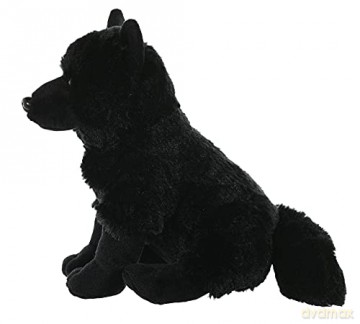 Wild Republic 23075 cuddlekins wolf black Stuffed Animal Plush Toy