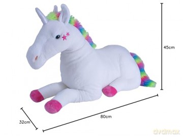 Wild Republic 23255 White Unicorn Cuddlekins Jumbo