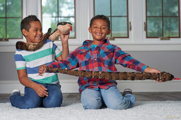 Wild Republic 23503 Metal Heads Stuffed Animal, Plush Toy, Kids Gifts, Pet Snake