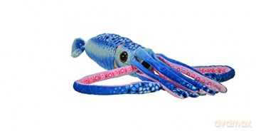 Wild Republic 23548 WR Print Squid Stuffed Animal, Plush Toy, Gifts for Kids
