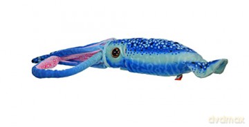 Wild Republic 23548 WR Print Squid Stuffed Animal, Plush Toy, Gifts for Kids