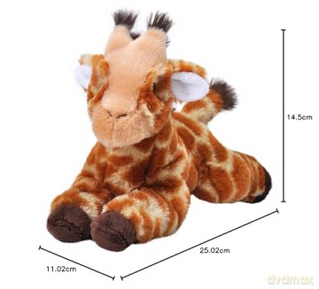 Wild Republic 24794 Ecokins Giraffe Stuffed Animal 8 Inch Mini