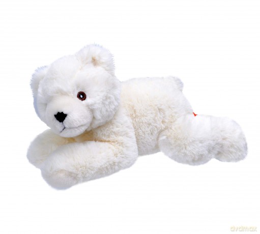Wild Republic 24800 Ecokins Polar Bear Stuffed Animal 8 Inch Mini