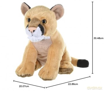 Wild Republic 30cm Cuddlekins Mountain Lion