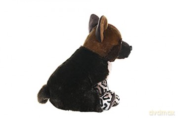 Wild Republic African Wild Dog Pup, Cuddlekins, Stuffed Animal, 12 Inches, Gift for Kids, Plush Toy, Fill is Spun Recycled Water Bottles