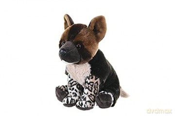 Wild Republic African Wild Dog Pup, Cuddlekins, Stuffed Animal, 12 Inches, Gift for Kids, Plush Toy, Fill is Spun Recycled Water Bottles