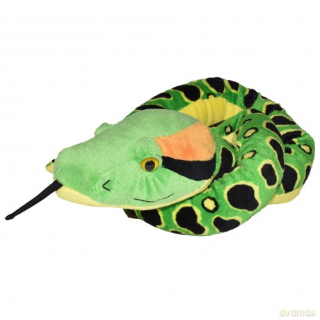 Wild Republic Anaconda Snake Plush, Stuffed Animal, Plush Toy, Reptile, 54 Inches
