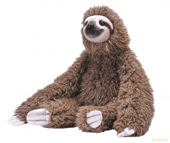 Wild Republic Artist Collection, Sloth, Gift for Kids, 15 inches, Plush Toy, Fill is Spun Recycled Water Bottles