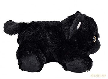 Wild Republic Black Cat Stuffed Animal, Plush Toy, Gifts for Kids, HugEms 7 Inches
