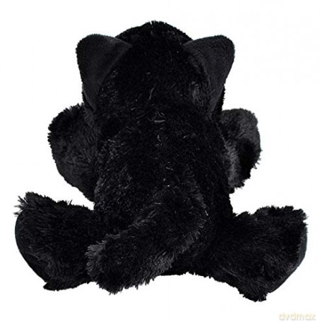 Wild Republic Black Cat Stuffed Animal, Plush Toy, Gifts for Kids, HugEms 7 Inches