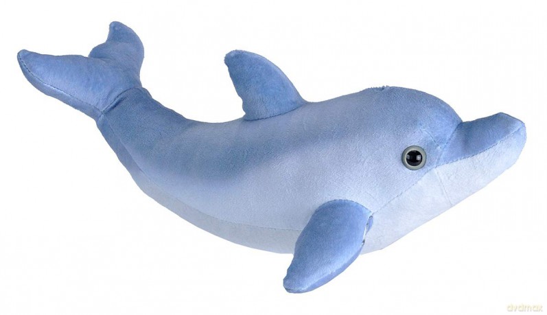 Wild Republic Bottlenose Dolphin Plush, Stuffed Animal, Plush Toy, Gifts for Kids, Living Ocean, 12 Inches, Small