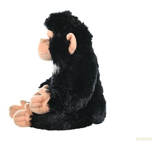 Wild Republic Chimp Plush Soft Toy, Cuddlekins Cuddly Toys, Gifts for Kids 30 cm, Chimpanzee
