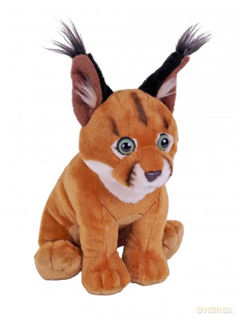 Wild Republic Cuddlekins Caracal, Stuffed Animal, 12 Inches, Plush Toy, Fill is Spun Recycled Water Bottles