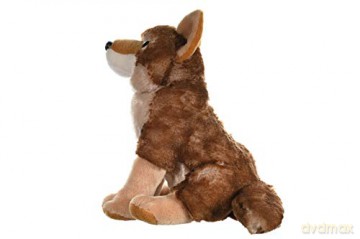Wild Republic Cuddlekins Coyote, Gray/Brown, Medium