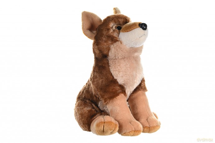Wild Republic Cuddlekins Coyote, Gray/Brown, Medium