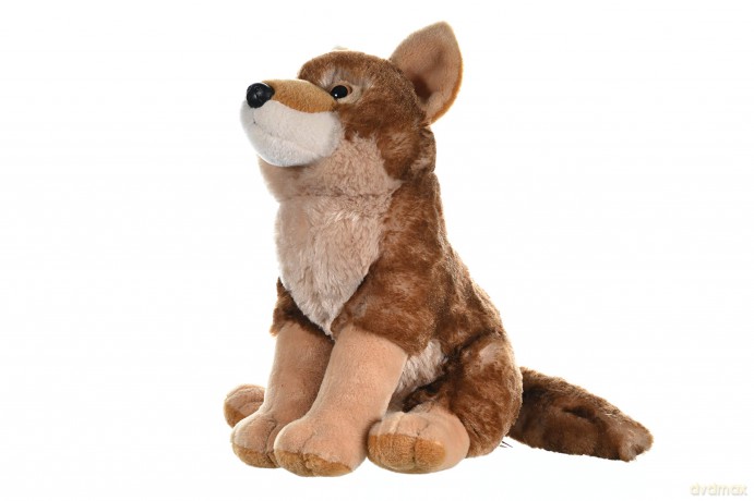 Wild Republic Cuddlekins Coyote, Gray/Brown, Medium