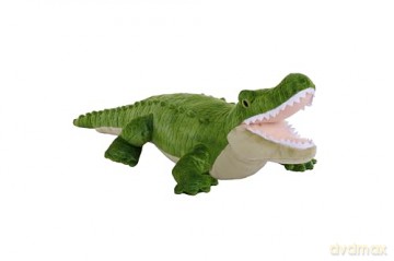 Wild Republic Cuddlekins Eco Alligator, Stuffed Animal, 12 Inches, Plush Toy, Fill is Spun Recycled Water Bottles, Eco Friendly