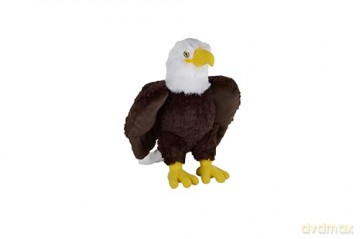 Wild Republic Cuddlekins Eco Bald Eagle, Stuffed Animal, 12 Inches, Plush Toy, Fill is Spun Recycled Water Bottles, Eco Friendly