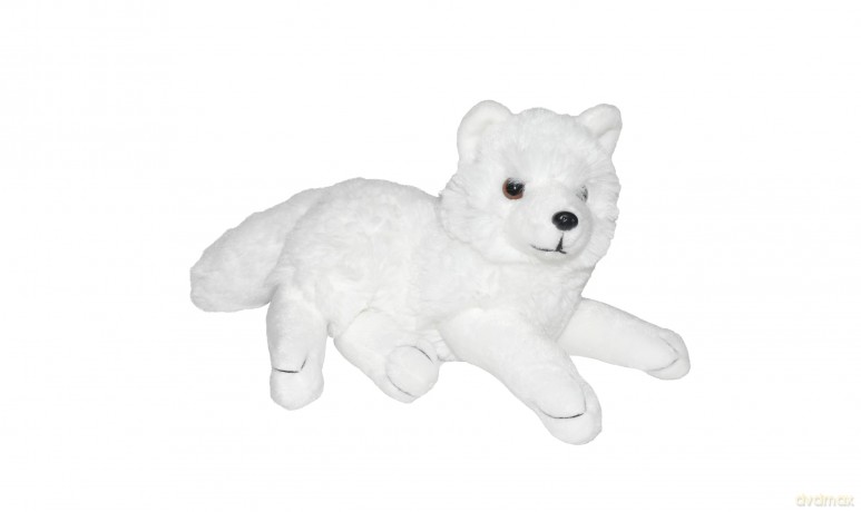 Wild Republic Cuddlekins Eco Mini Arctic Fox, Stuffed Animal, 8 Inches, Plush Toy, Fill is Spun Recycled Water Bottles, Eco Friendly
