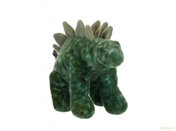 Wild Republic Cuddlekins Eco Mini Stegosaurus, Stuffed Animal, 8 Inches, Plush Toy, Fill is Spun Recycled Water Bottles, Eco Friendly