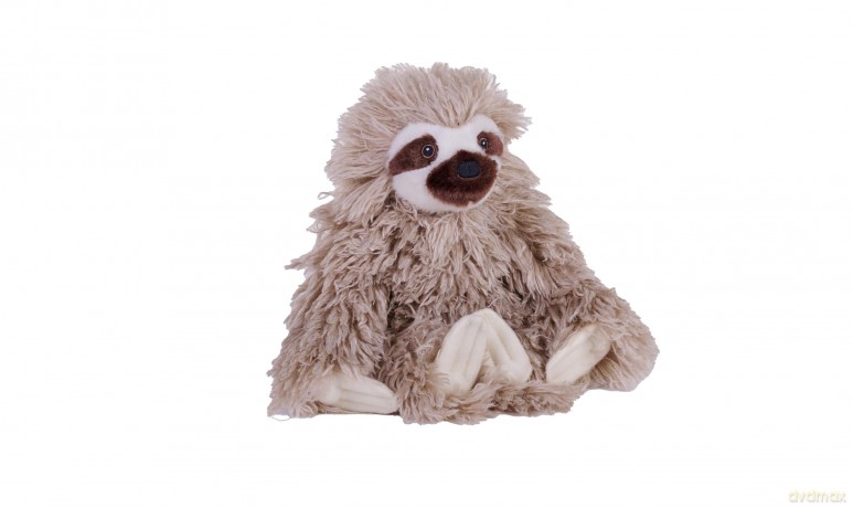 Wild Republic Cuddlekins Eco Mini Three Toed Sloth, Stuffed Animal, 8 Inches, Plush Toy, Fill is Spun Recycled Water Bottles, Eco Friendly