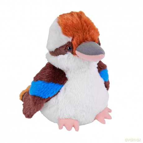 Wild Republic Cuddlekins Mini Kookaburra, Stuffed Animal, Plush Toy, Gifts for Kids, Mint Green, 8"